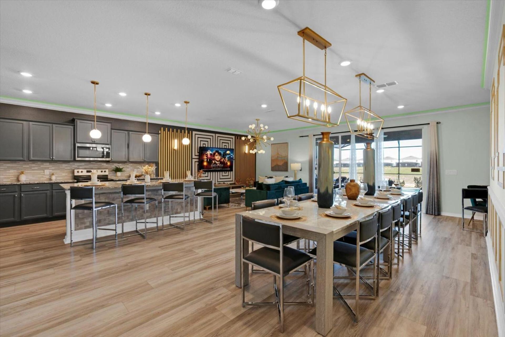 Orlando Villa 6463: Luxurious 10-Bedroom Retreat Davenport Kültér fotó