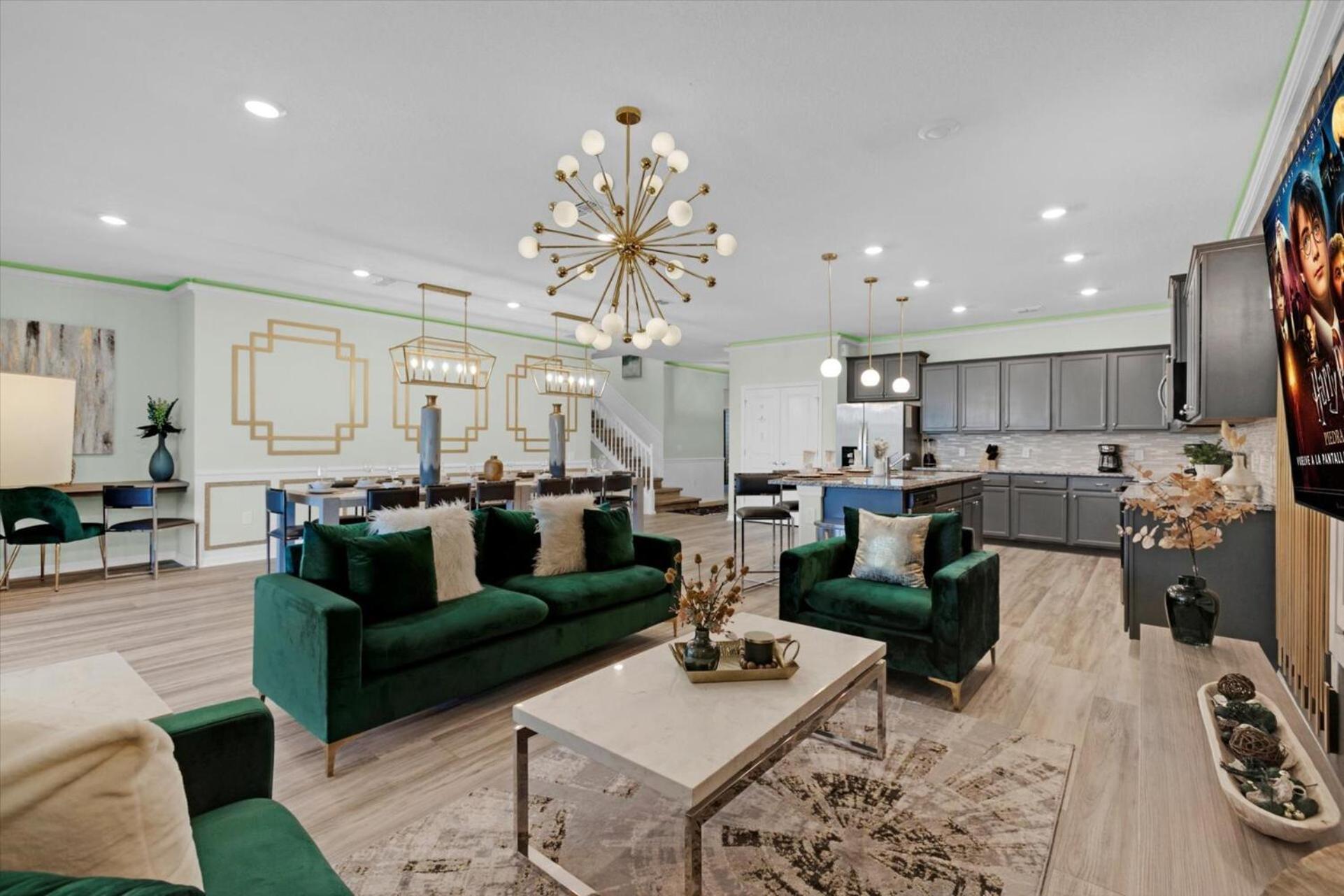 Orlando Villa 6463: Luxurious 10-Bedroom Retreat Davenport Kültér fotó